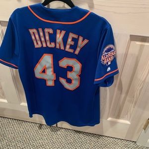 New York Mets 2013  RA Dickey Jersey men’s small